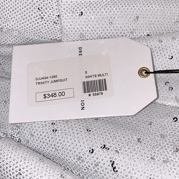 Trinity Strapless Sequin Jumpsuit - Picture 7 of 7